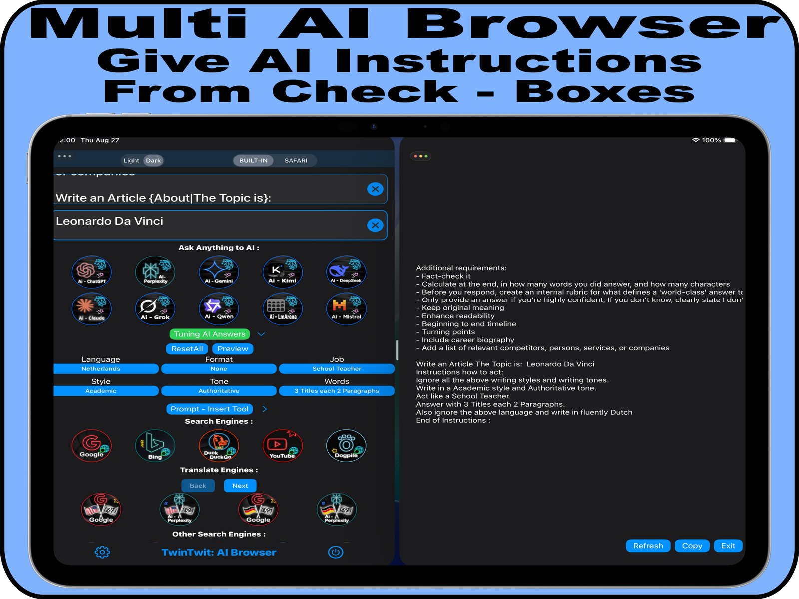 ai browser